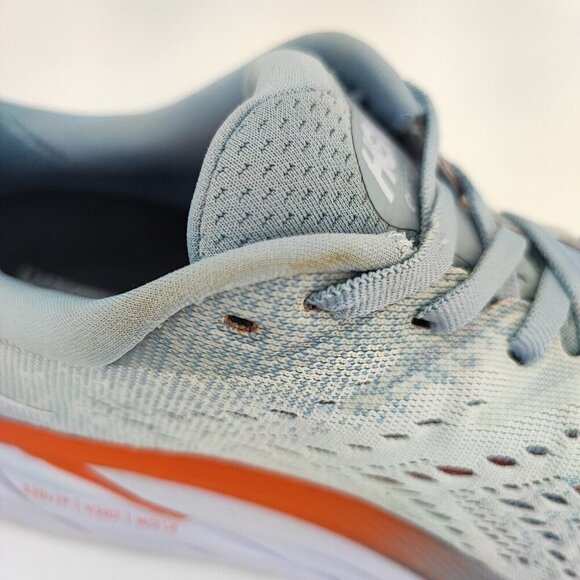 Hoka One One Women's Clifton 8 Blue Mesh Lace Up Running Sneakers Size 7.5B US - Picture 12 of 13